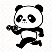 熊猫体育官方Logo - 快乐运动，智慧健身